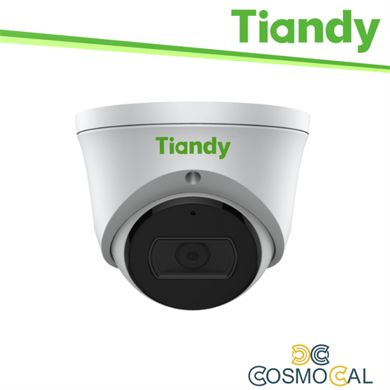 Tiandy Telecamera Turret Lite 4MP 2.8mm Starlight, PoE, WhiteL,