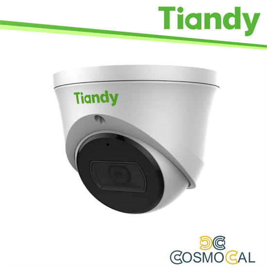 Tiandy Telecamera Turret Pro 5MP 2.8mm Starlight, H/VD, PoE, IP6