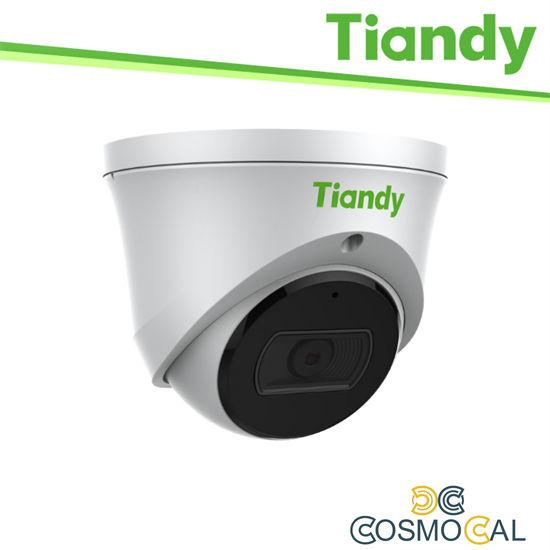 Tiandy Telecamera Turret Pro 5MP 2.8mm Starlight, H/VD, PoE, IP6