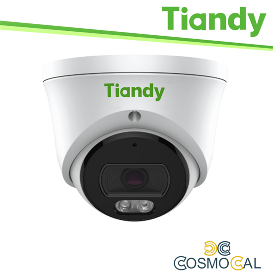 Tiandy Telecamera Turret Pro 8MP 4K 2.8mm Starlight, H/VD, PoE I
