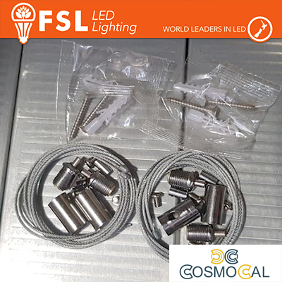 Kit installazione a sospensione Pannello LED universale