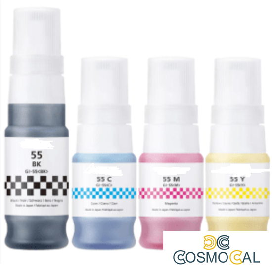 Black Pigment 50ML com Canon Maxify GX1050.GX2050#6292C001