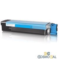 Toner RIG  Ciano CON CHIP - OKI C5600XX/C5700XX -2K#43381907