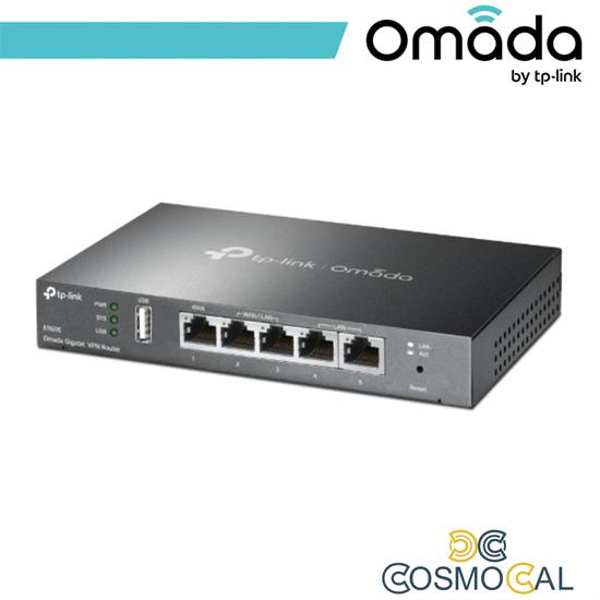 Omada Router Gateway VPN Gigabit Multi-WAN SafeStream - ER605