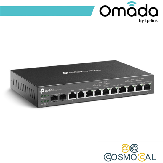 Omada Router VPN Gigabit 3-in-1: Router+Switch PoE+Controller -