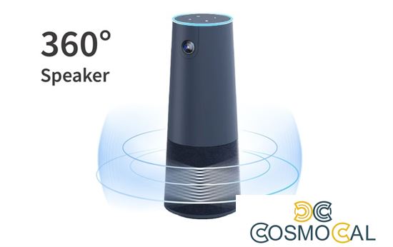 Webcam USB 2.0 All-In-One per Video Conferenza, 1080P, 115°