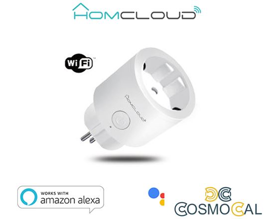 Presa Intelligente Wi-Fi 16A Schuko con controllo energia