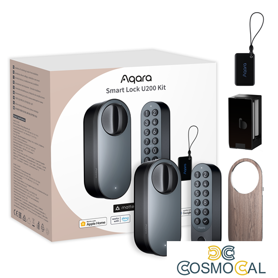 Aqara Kit Serratura Intelligente U200 Nero