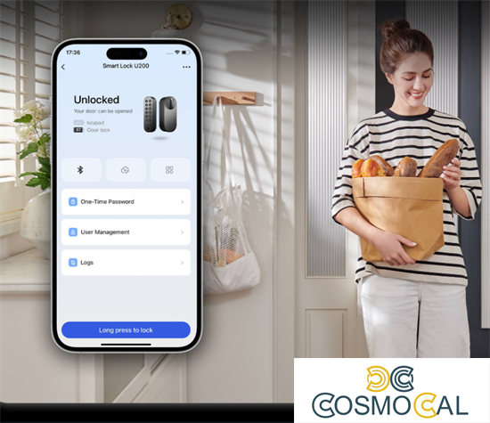 Aqara Kit Serratura Intelligente U200 Argento/Grigio
