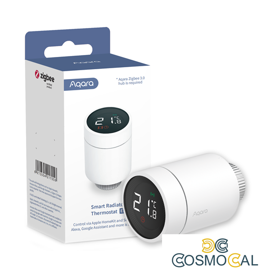 Aqara Termovalvola E1 per radiatori Zigbee con display retroillu