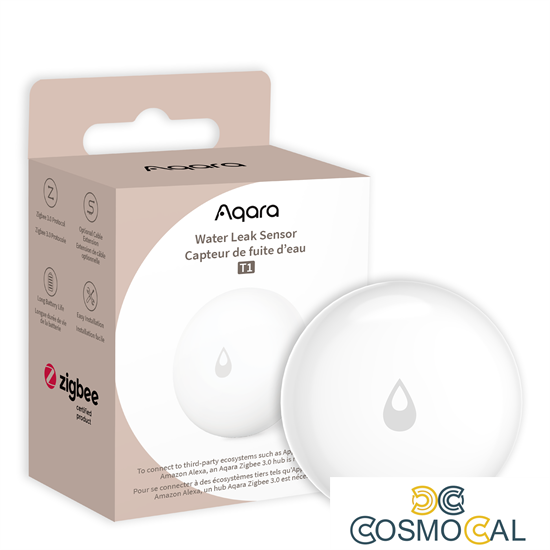 Aqara Sensore Perdite d'Acqua T1 Zigbee