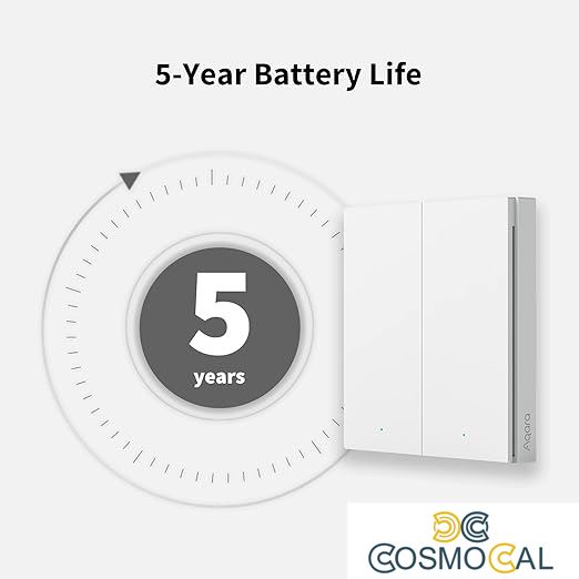 Aqara Interruttore/Pulsante remoto doppio Smart senza fili H1