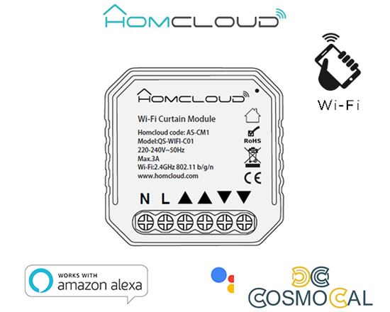 Modulo Tapparelle Wi-Fi da incasso