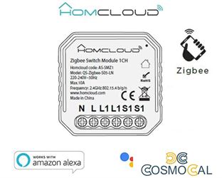Modulo Interruttore 1CH Zigbee da incasso