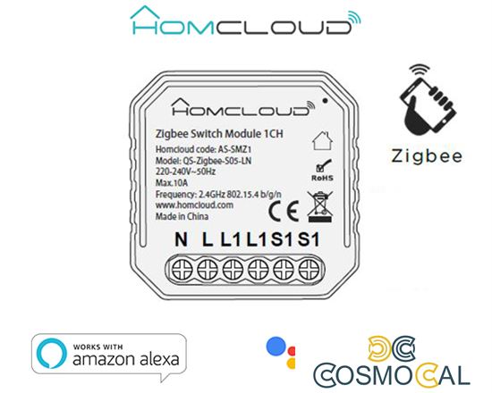 Modulo Interruttore 1CH Zigbee da incasso