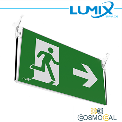 Kit di segnalazione PLEXI glass per Plafo IP65