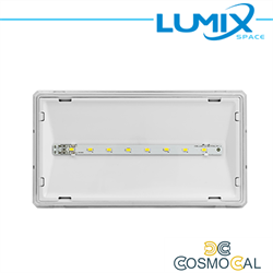 Plafo emergenza (8W) 1W LED 170lm IP65 1ora SE+SA