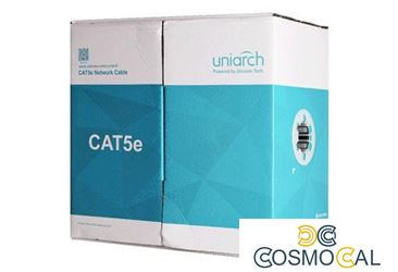 Cavo ethernet CAT5E UTP LSZH 8 fili 24AWG, Rame, 305metri