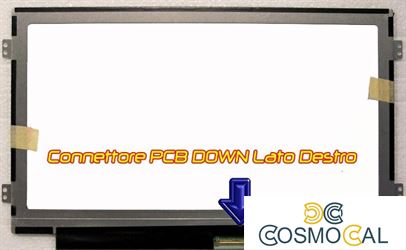 10.1 B101AW06 M101NWT4 WSVGA Display LED glossy SLIM