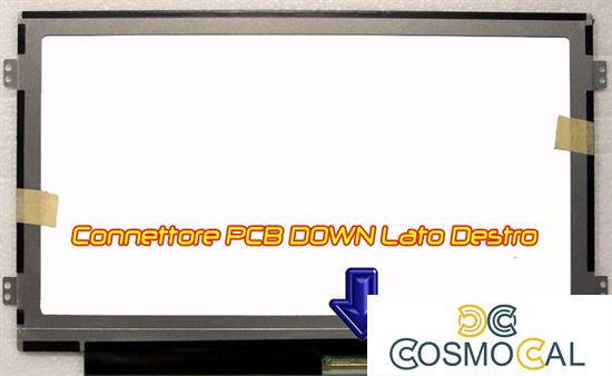 10.1 B101AW06 M101NWT4 WSVGA Display LED glossy SLIM