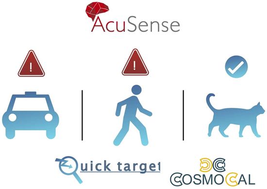 BULLET IP Hikvision 4MP, Ottica Fissa 2.8mm PoE,  ACUSENSE