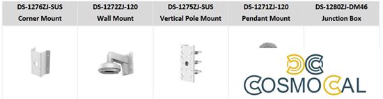 DOME IP Hikvision 4MP, Ottica Fissa 2.8mm PoE,  ACUSENSE