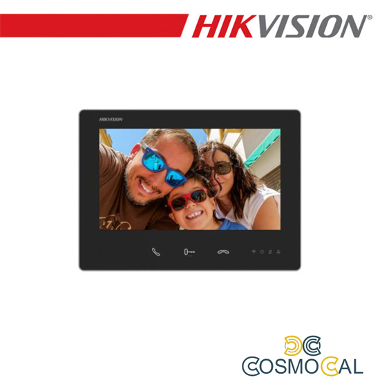 Hikvision Stazione interna HD a 2 fili nera - DS-KH7300EY-WTE2