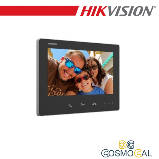 Hikvision Stazione interna HD a 2 fili nera - DS-KH7300EY-WTE2