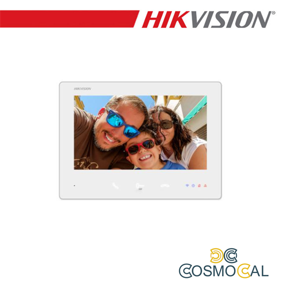 Hikvision Stazione interna HD a 2 fili bianca - DS-KH7300EY-WTE2