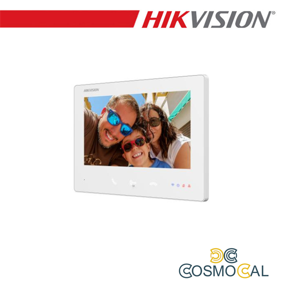 Hikvision Stazione interna HD a 2 fili bianca - DS-KH7300EY-WTE2