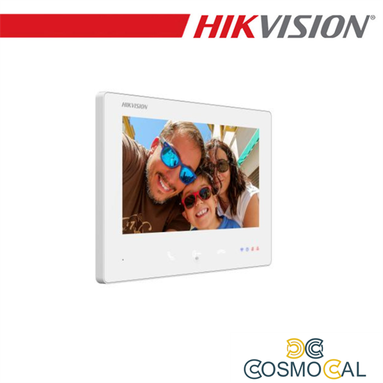 Hikvision Stazione interna HD a 2 fili bianca - DS-KH7300EY-WTE2