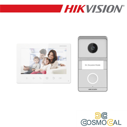 Hikvision Kit videocitofono analogico a 2 cavi - DS-KIS101-P/Sur