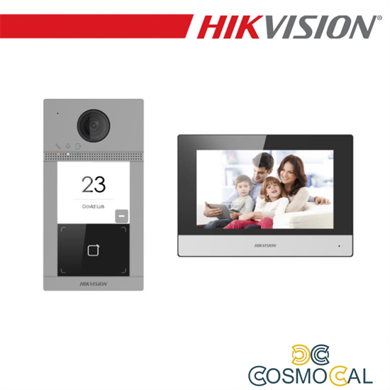 Hikvision Kit videocitofono IP Villa - DS-KIS604-P(C)
