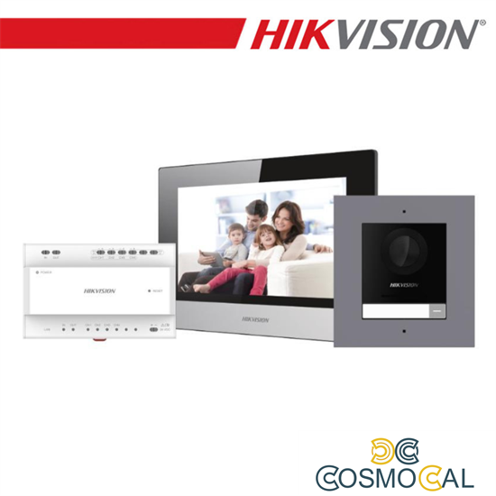 Hikvision Kit a 2 fili per villa - DS-KIS702Y