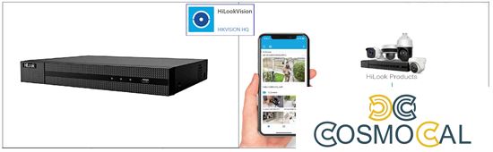 DVR IBRIDO HILOOK 32 CANALI 4MP LITE H.265+, TURBOHD, 2 Sata