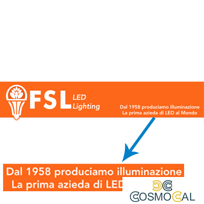 Adesivo FSL Dim:100*20cm - Personalizza il tuo scaffale!