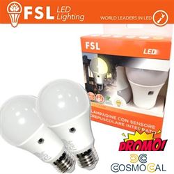 Lampada Goccia SensoreCrepusco: Confezione PROMO 2PACK 3000K