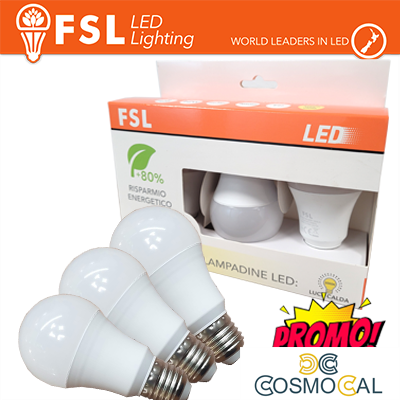 Lampada Goccia: Confezione PROMO 3PACK - 12W 4000K