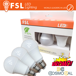 Lampada Goccia: Confezione PROMO 3PACK - 15W 4000K