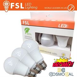 Lampada Goccia: Confezione PROMO 3PACK - 9W 4000K