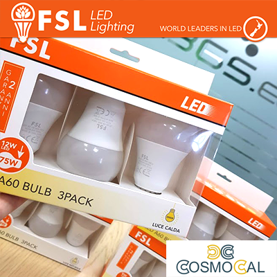 Lampada Goccia: Confezione PROMO 3PACK - 9W 4000K