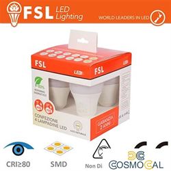 Lampada Goccia: Confezione PROMO 4PACK Mix 2x9w+2x12w 3000K