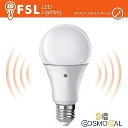 Lampada Goccia - 9W 3000K E27 Sensore Crepuscolare 2 LATI