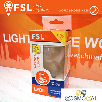 Lampada Filamento OPALE Goccia - 14W 4000K E27 DIMMERABILE