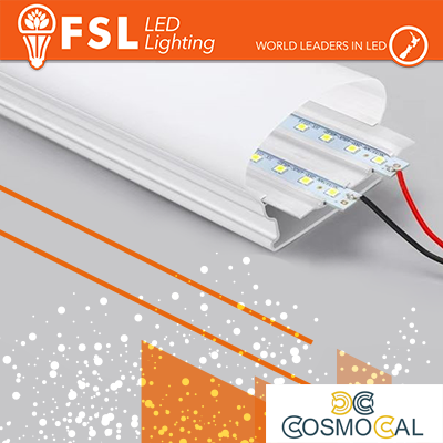 Barra Plafoniera LED IP65 - luce naturale 4000K, 36w, 120cm