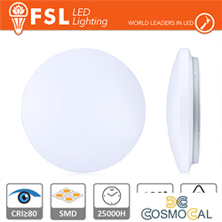 Plafoniera 18W - 3000K 1200LM >120º 300X100mm CRI80