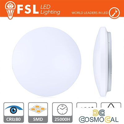 Plafoniera 18W - 3000K 1200LM >120º 300X100mm CRI80