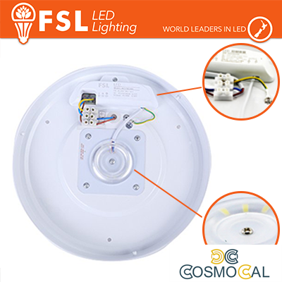 Plafoniera 18W - 3000K 1200LM >120º 300X100mm CRI80