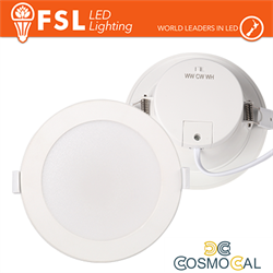 Faretto da incasso 7w 3white 220-240V, FORO:Î¦7.5-8.5cm
