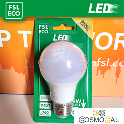 Lampada Goccia BLISTER - 9W 3000K E27